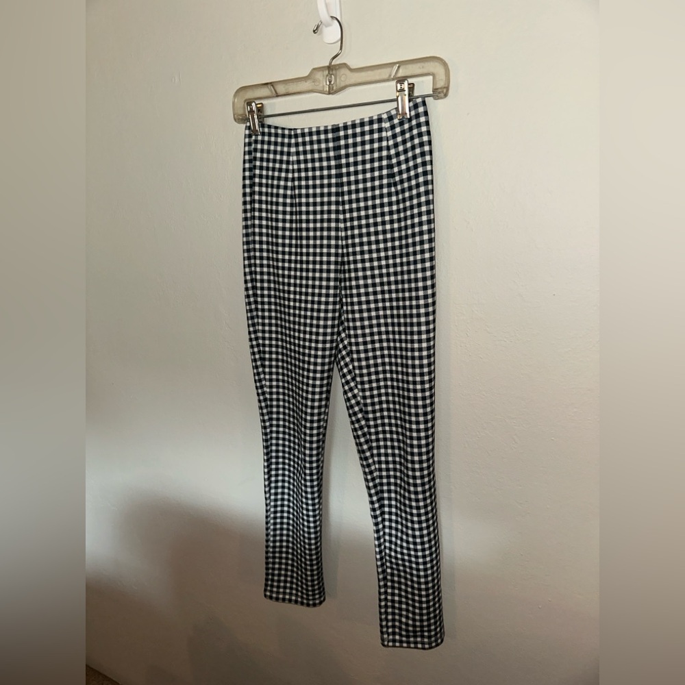 Princess Polly Monochrome Checkered Pants